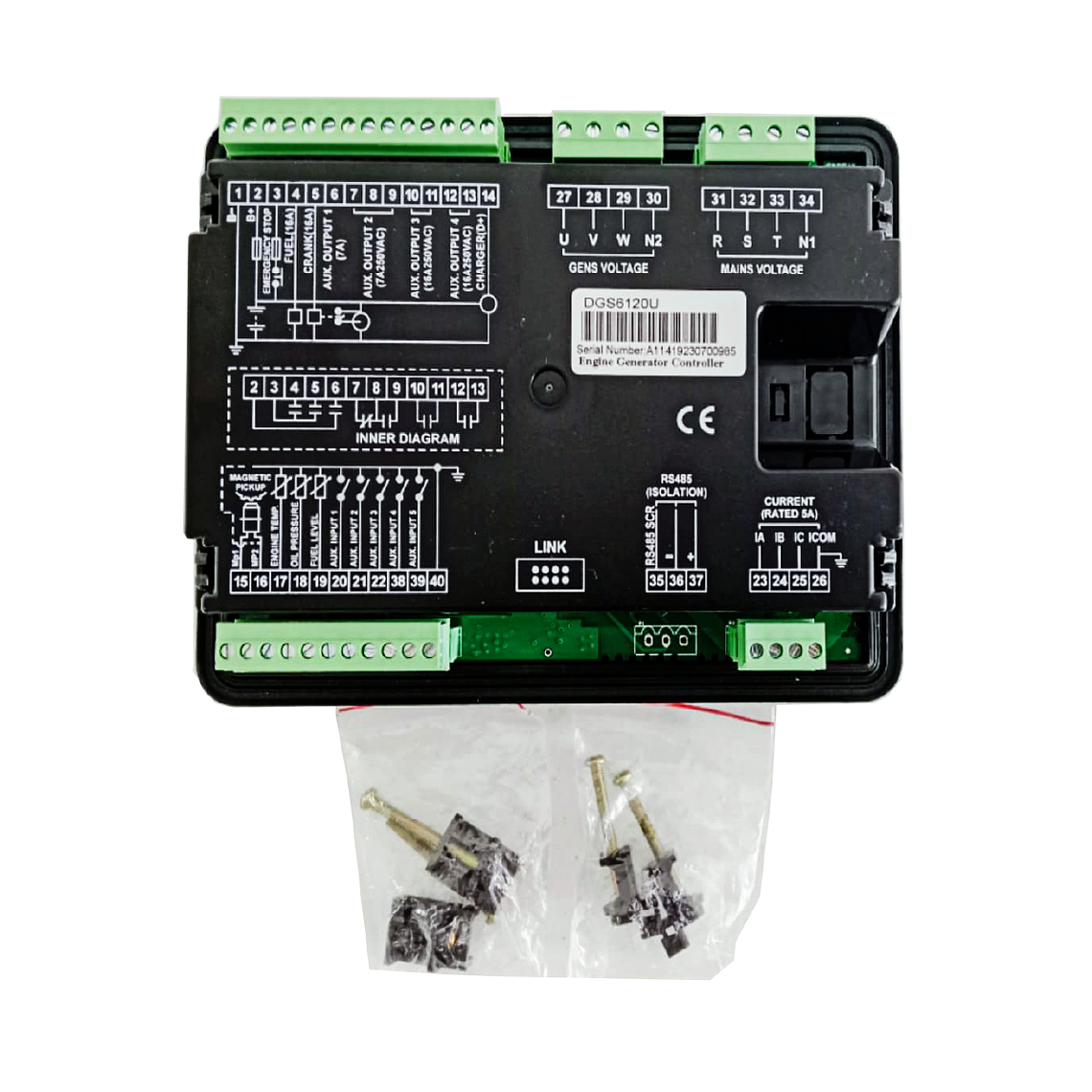 6120U Controlador Tipo Smartgen Genérico 3