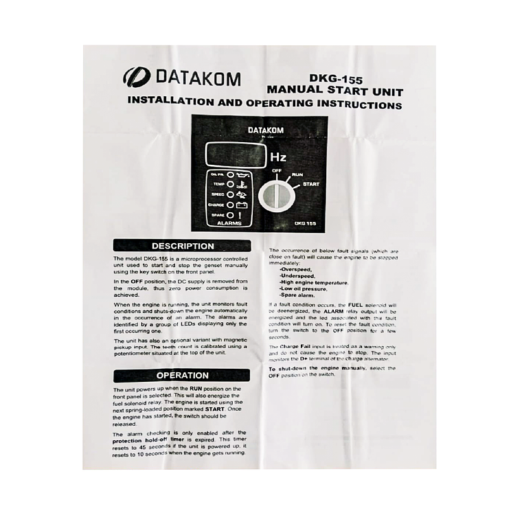 DKG-155 Controlador DATAKOM 5