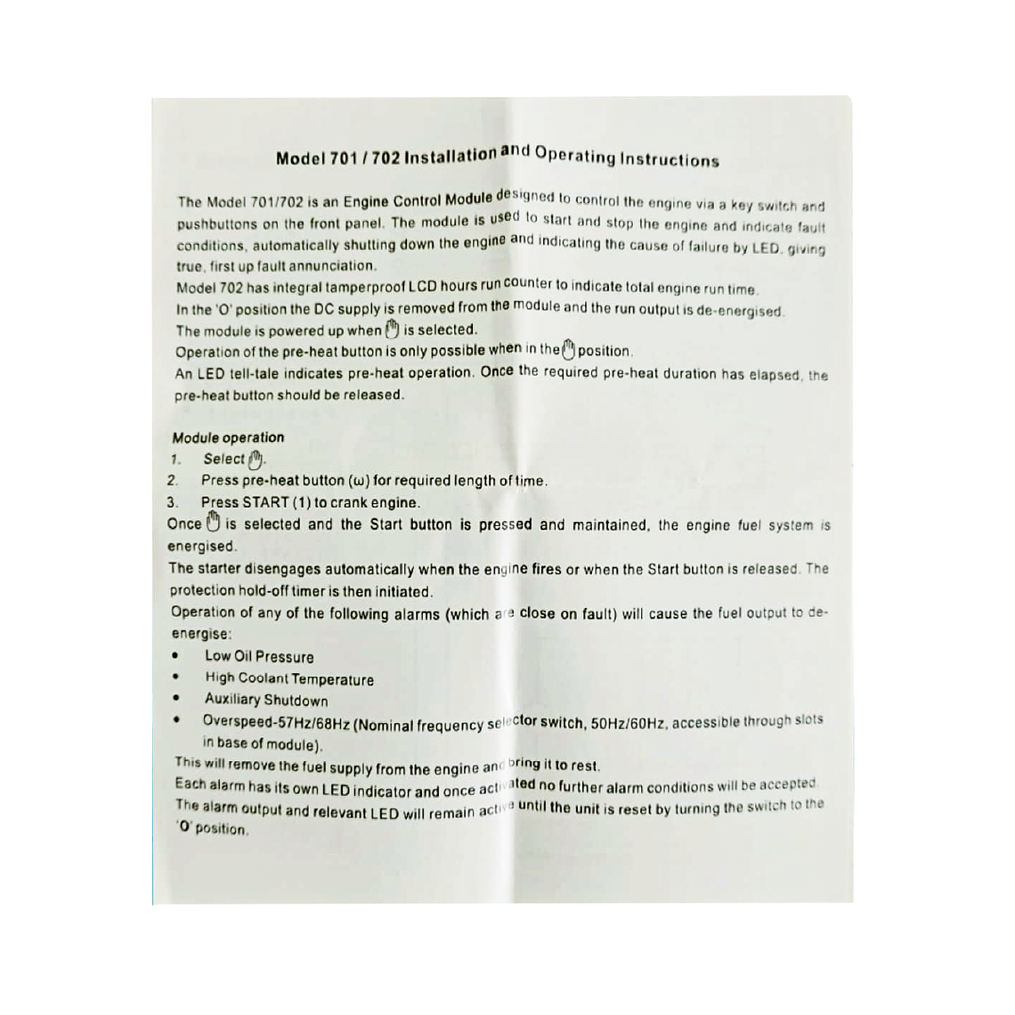 DSE 702 AS Controlador Automático Start Tipo DeepSea Genérico 5