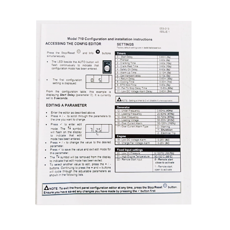 DSE 710 Controlador Tipo DeepSea Genérico 4