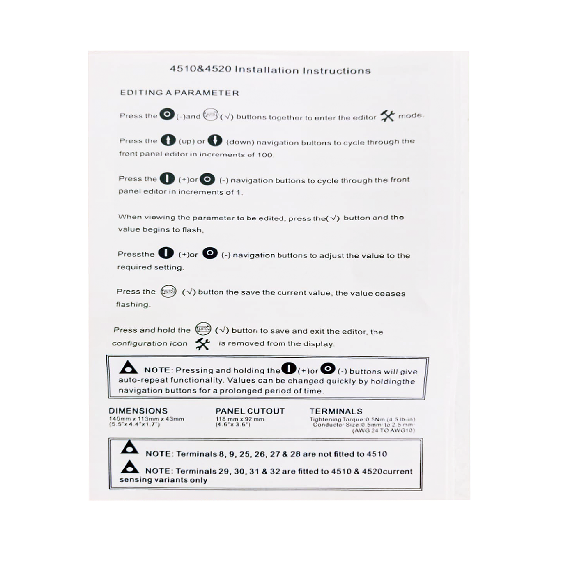 DSE 4520 Controlador Tipo DeepSea Genérico 5