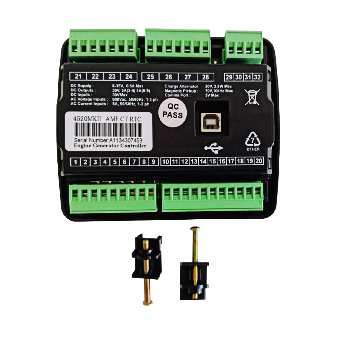 DSE 4520 Controlador Tipo DeepSea Genérico 3