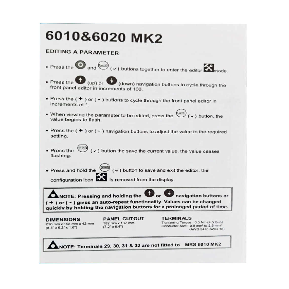 DSE 6020 MKII Controlador Tipo DeepSea Genérico 5