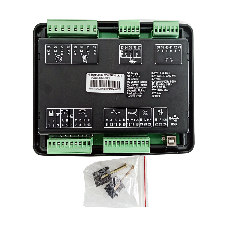 DSE 6020 MKII Controlador Tipo DeepSea Genérico 3