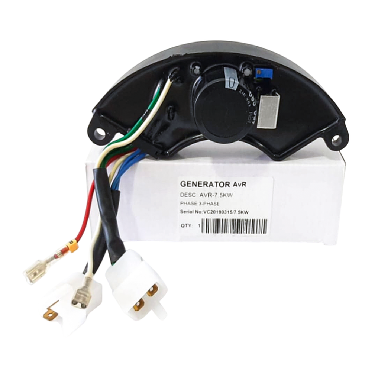 7.5KW 8W MEDIA LUNA Tarjeta Reguladora de Voltaje AVR Genérica 5