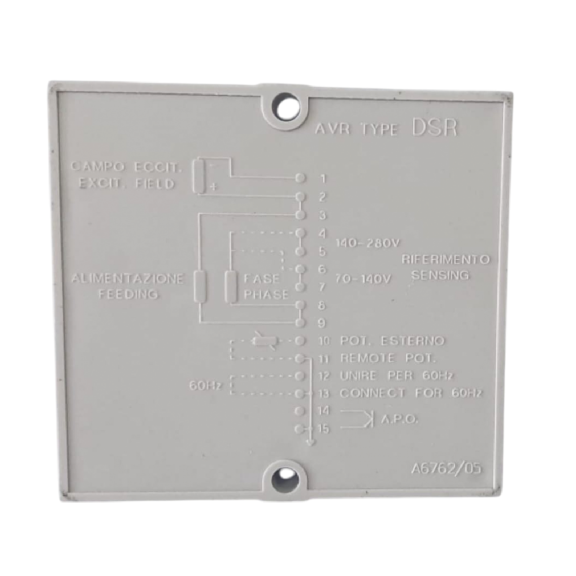 DSR Tarjeta Reguladora de Voltaje AVR Genérica 4