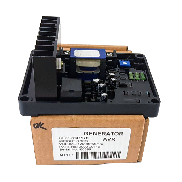 GB-170 Tarjeta Reguladora de Voltaje AVR Genérica 4