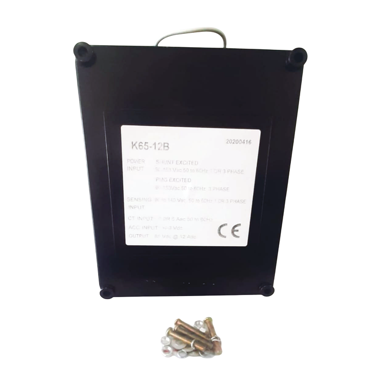 K65-12B Tarjeta Reguladora de Voltaje AVR Genérica 4