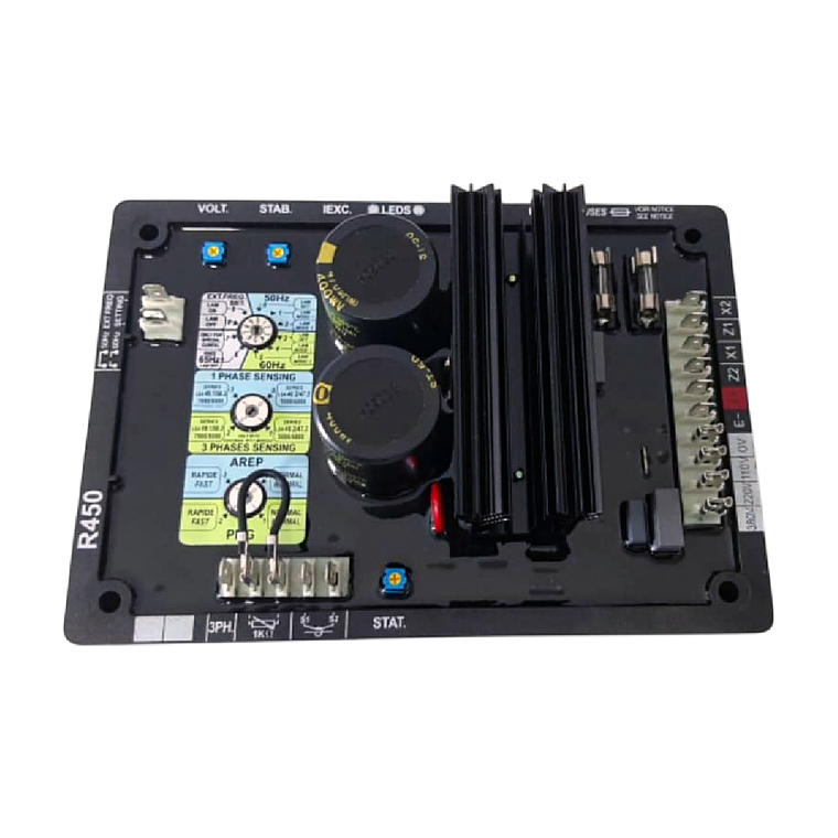 R450 Tarjeta Reguladora de Voltaje AVR Genérica 3