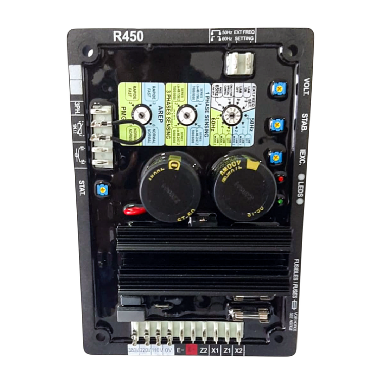 R450 Tarjeta Reguladora de Voltaje AVR Genérica 5