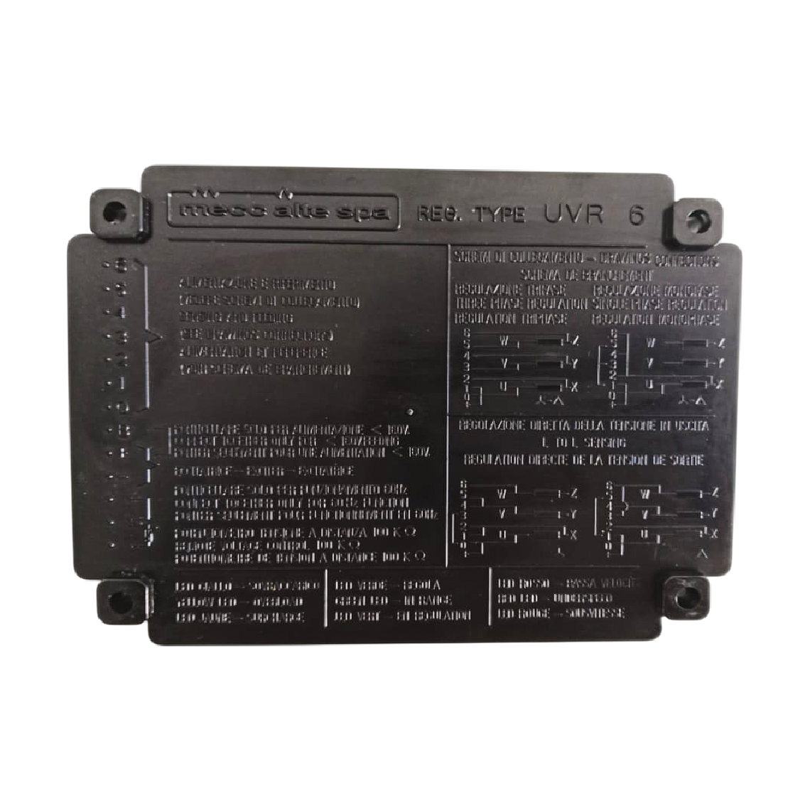 UVR6 Tarjeta Reguladora de Voltaje AVR Genérica 3