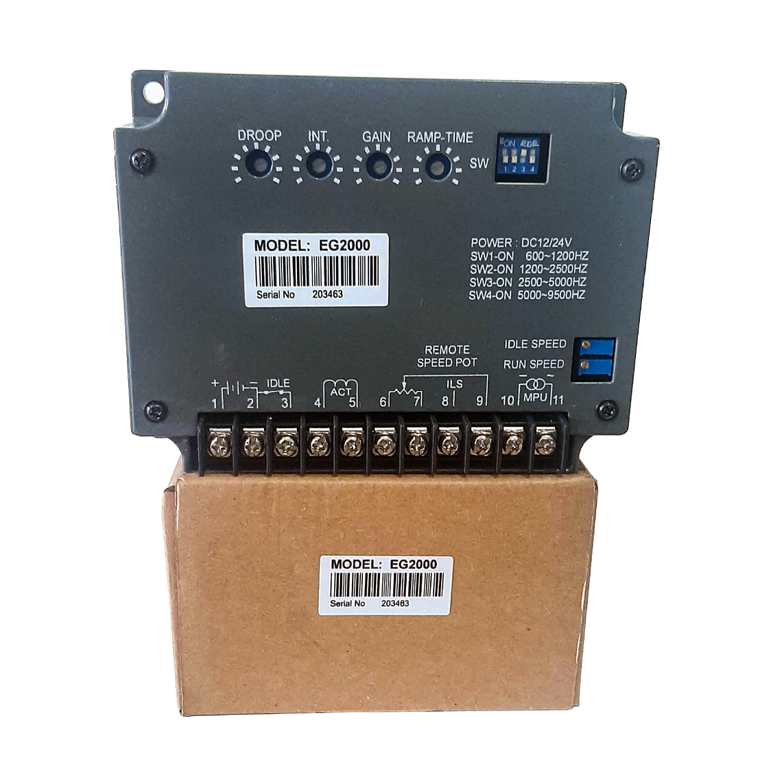 EG2000 Gobernador de Velocidad Genérico 3