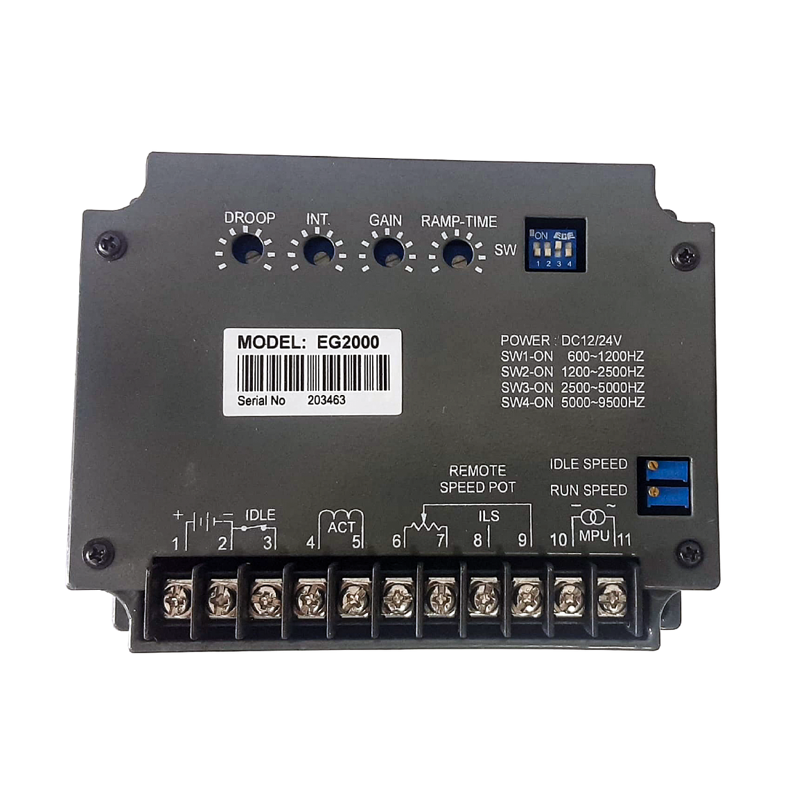 EG2000 Gobernador de Velocidad Genérico 1