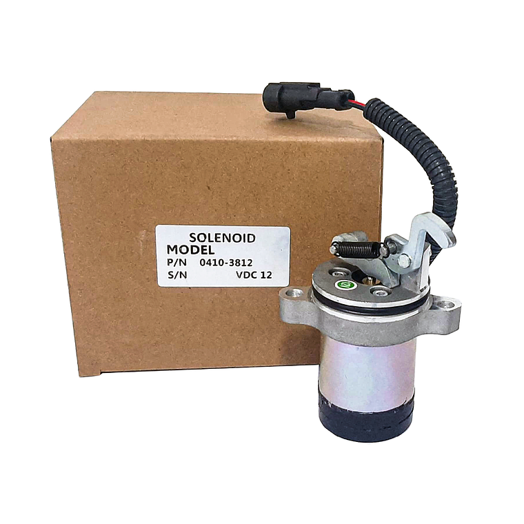 0410-3812 / 0410-3811 12V Solenoide de 2 pines Genérico 6