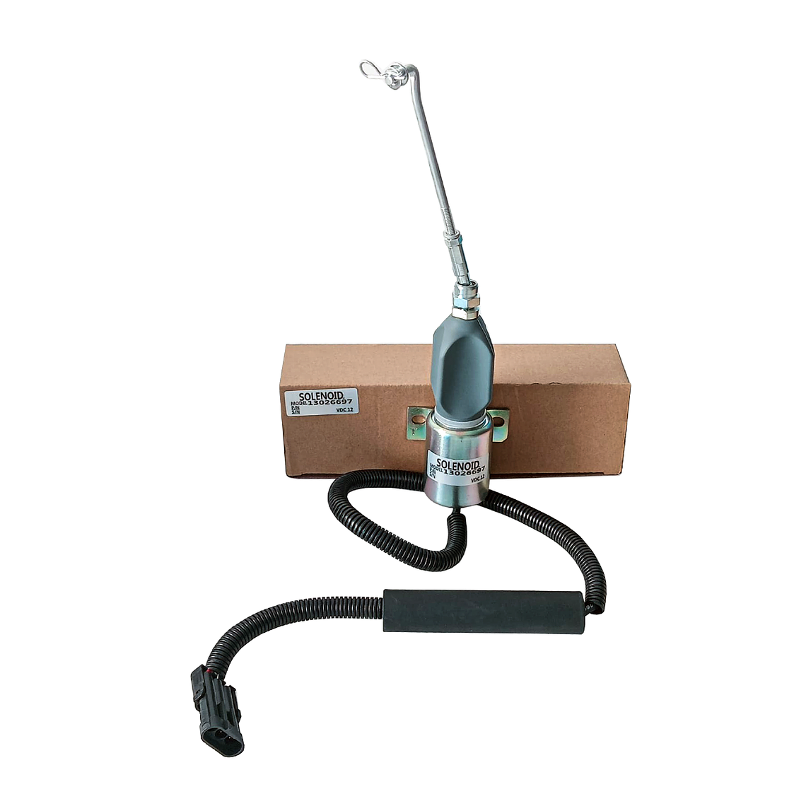 13026697 - 13026695 12V Solenoide de 3 Cables Genérico 3