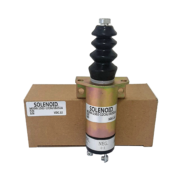 1502-12C6U1B2S1A - 12C6U1B2S1 12V Solenoide de 3 terminales Genérico 4