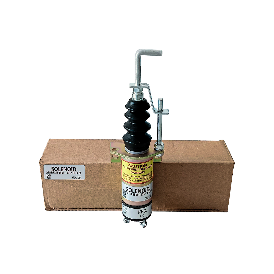 366-07198 24V Solenoide de 2 Pines Genérico 4