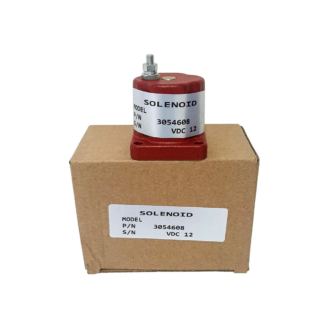 3054608 12V Solenoide de 1 Pin Genérico 3
