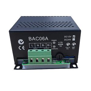 BAC06A 12V Cargador de batería Inteligente Tipo Smartgen Genérico