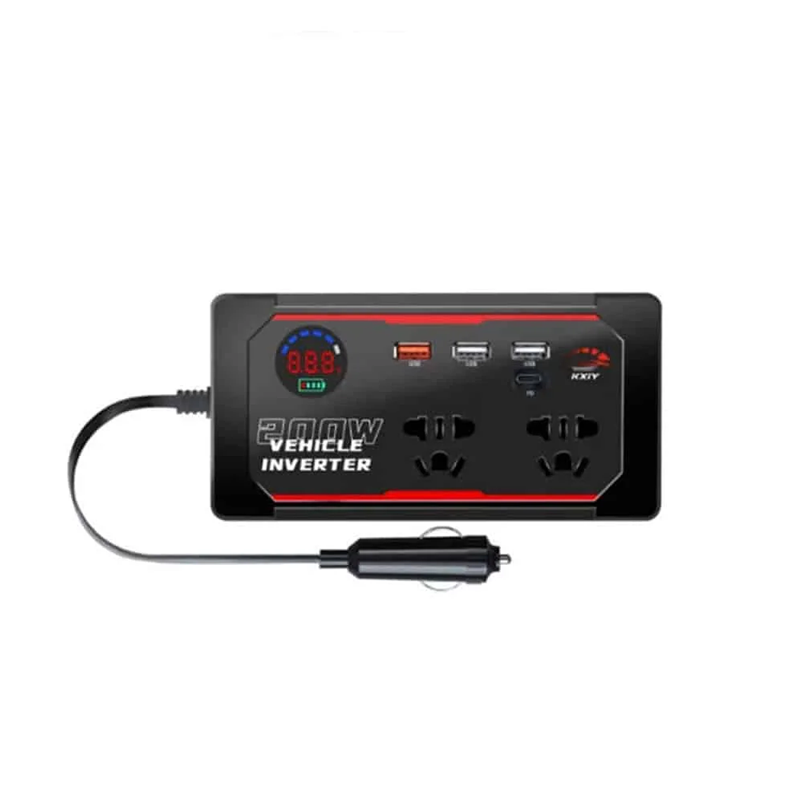 12V-110V-AC Inversor multifuncional para carro 1