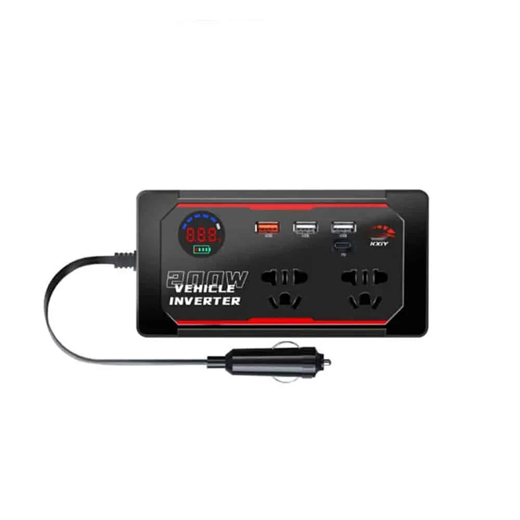 12V-110V-AC Inversor multifuncional para carro 1