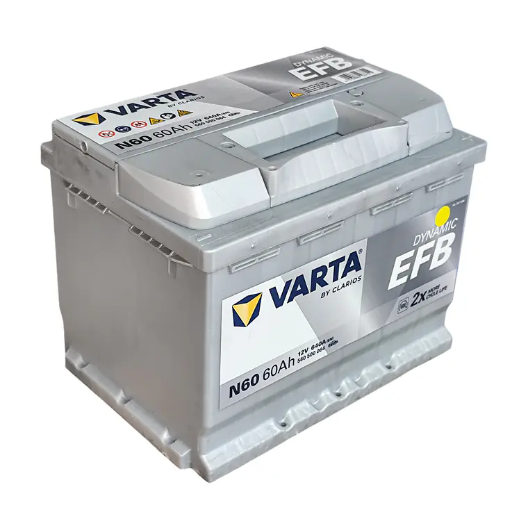 N60 Dynamic EFB - Batería VARTA 12V - 60Ah 4