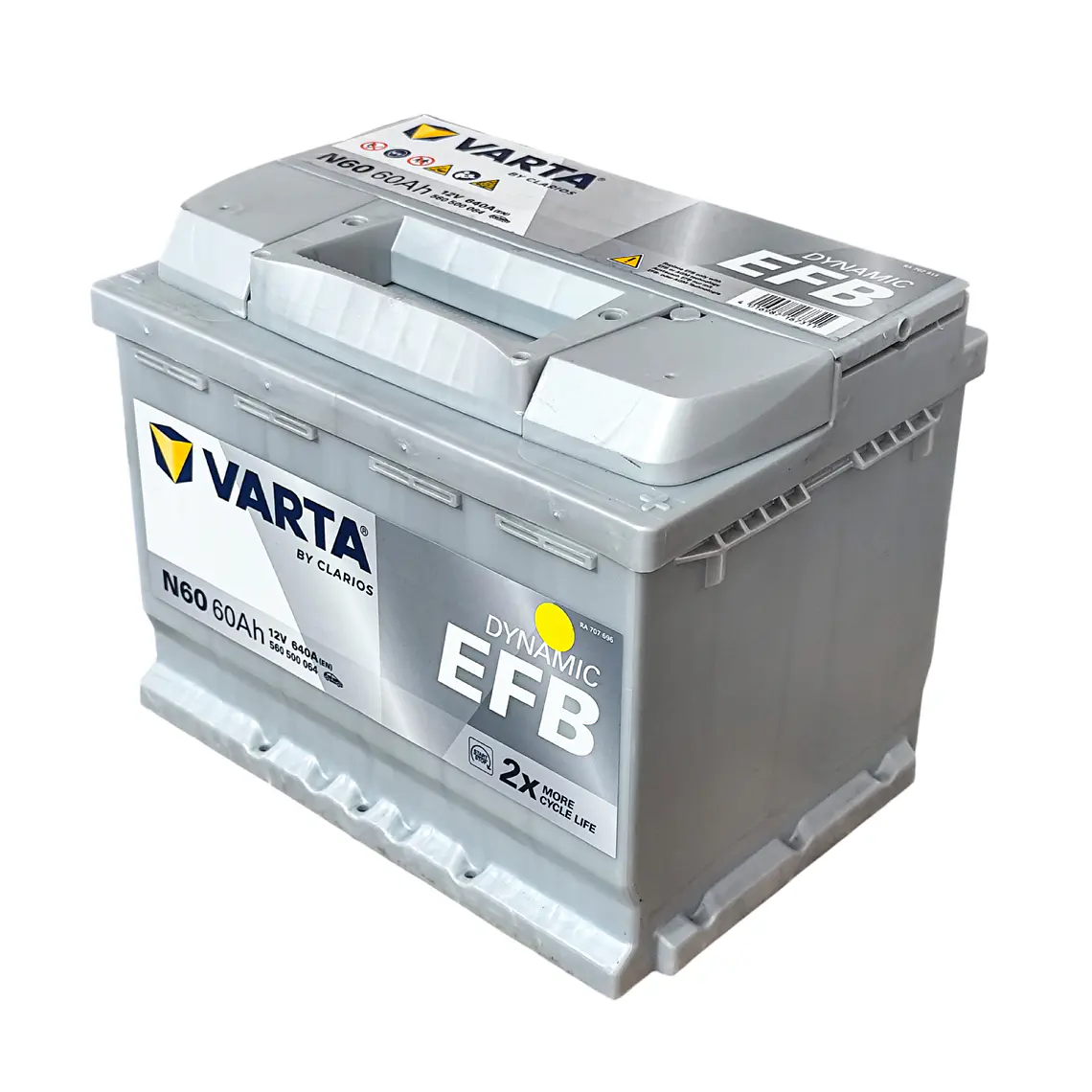 N60 Dynamic EFB - Batería VARTA 12V - 60Ah 5
