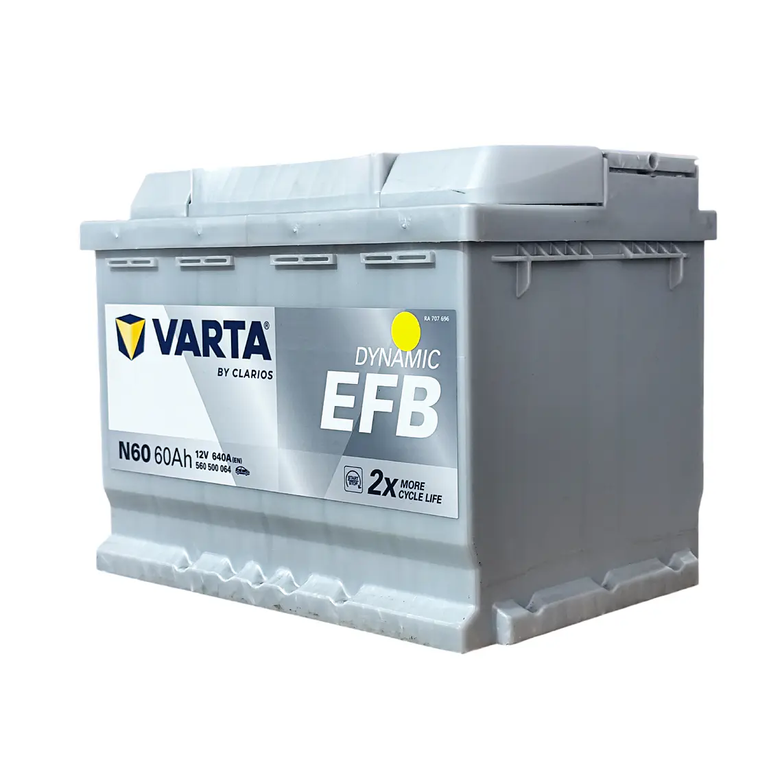 N60 Dynamic EFB - Batería VARTA 12V - 60Ah 6