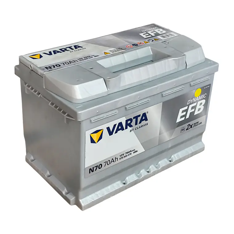 N70 Dynamic EFB - Batería VARTA 12V - 70Ah 2