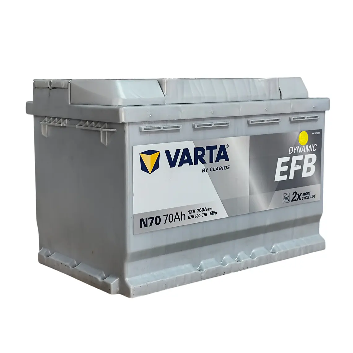 N70 Dynamic EFB - Batería VARTA 12V - 70Ah 1