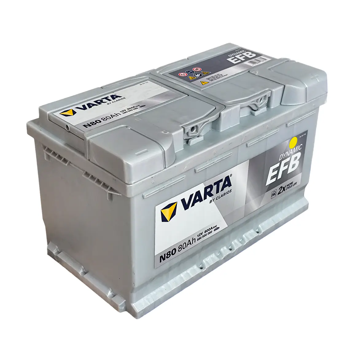 N80 Dynamic EFB - Batería VARTA 12V - 80Ah 2