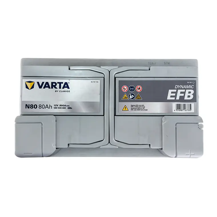 N80 Dynamic EFB - Batería VARTA 12V - 80Ah 6