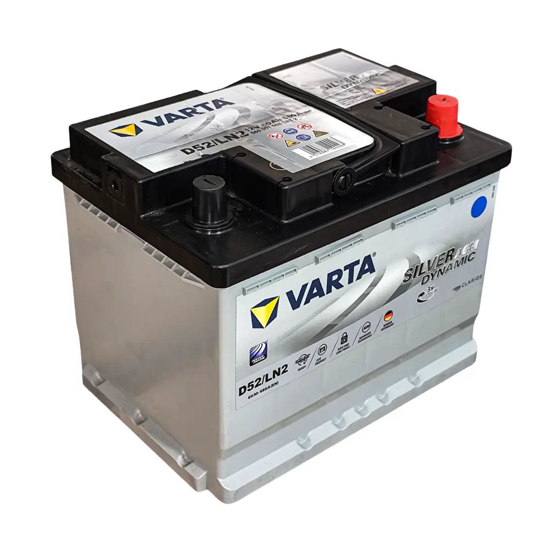 D52/LN2 AGM - Batería VARTA 12V - 60Ah 3