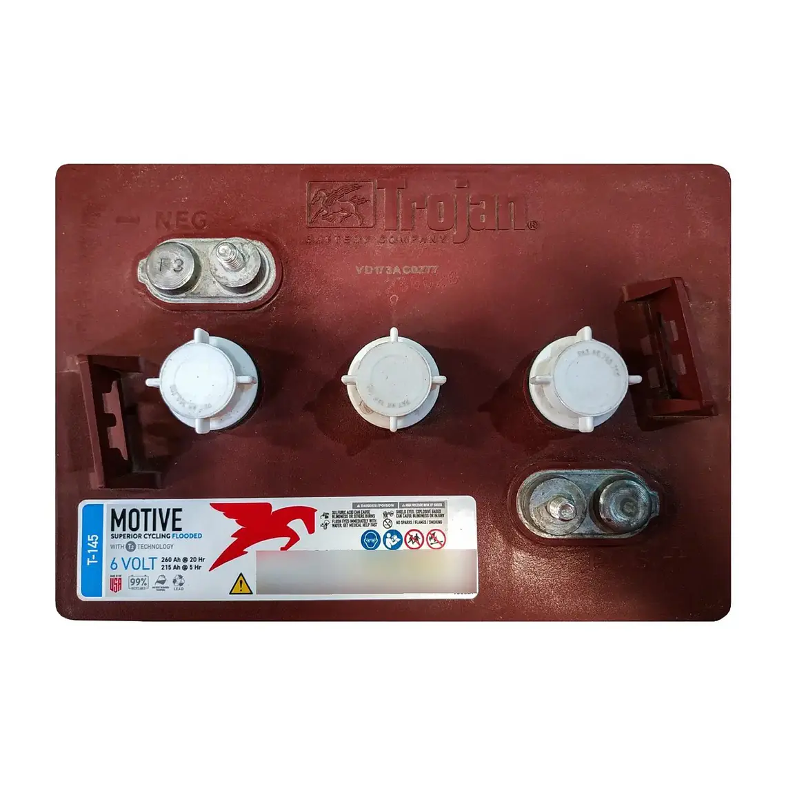 T-145 Batería Trojan Ciclo Profundo 6V - 260Ah 2