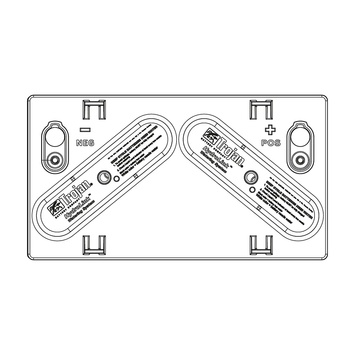 T-1275 Batería Trojan Ciclo Profundo 12V - 150Ah 6