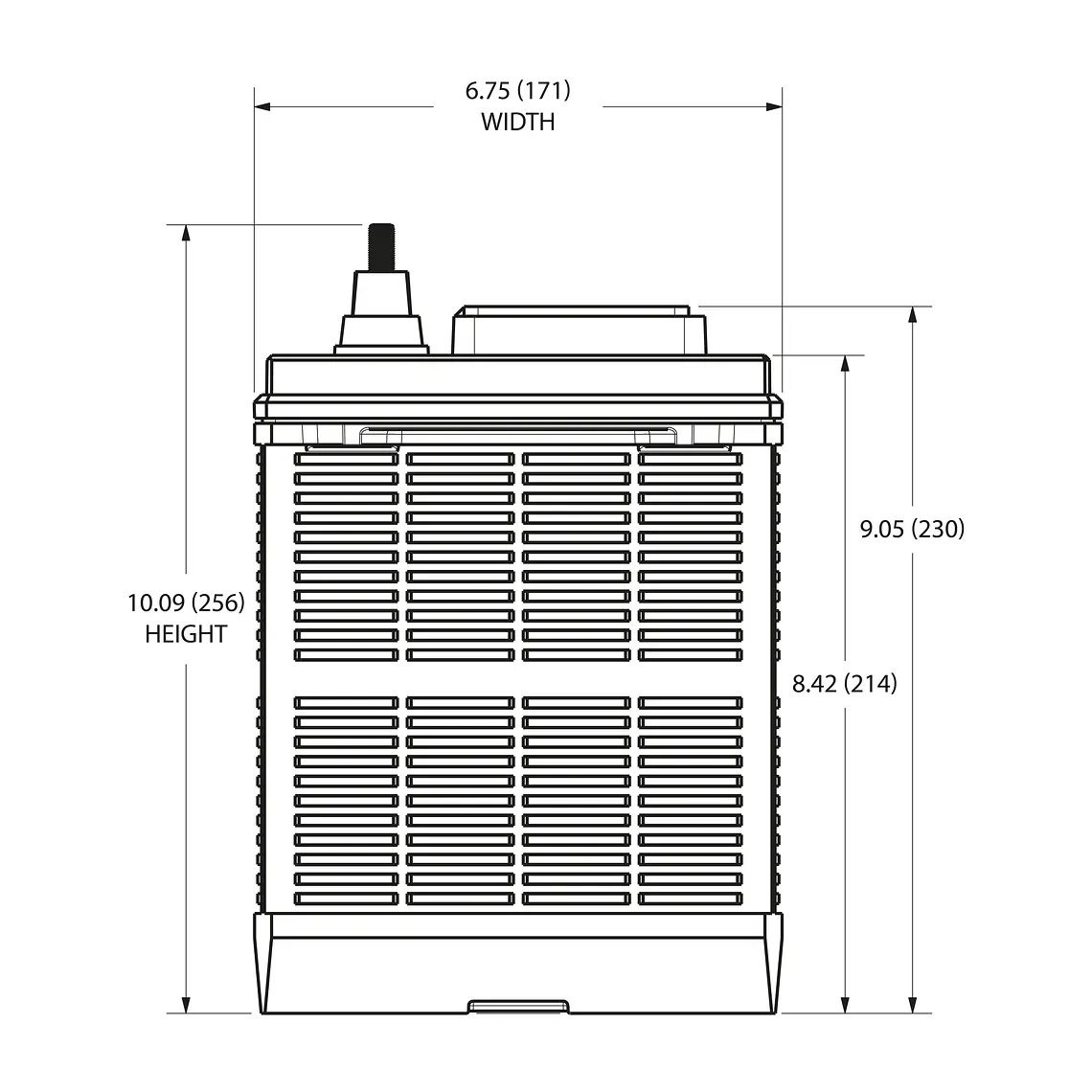 30XHS Batería Trojan Ciclo Profundo 12V - 130Ah 4
