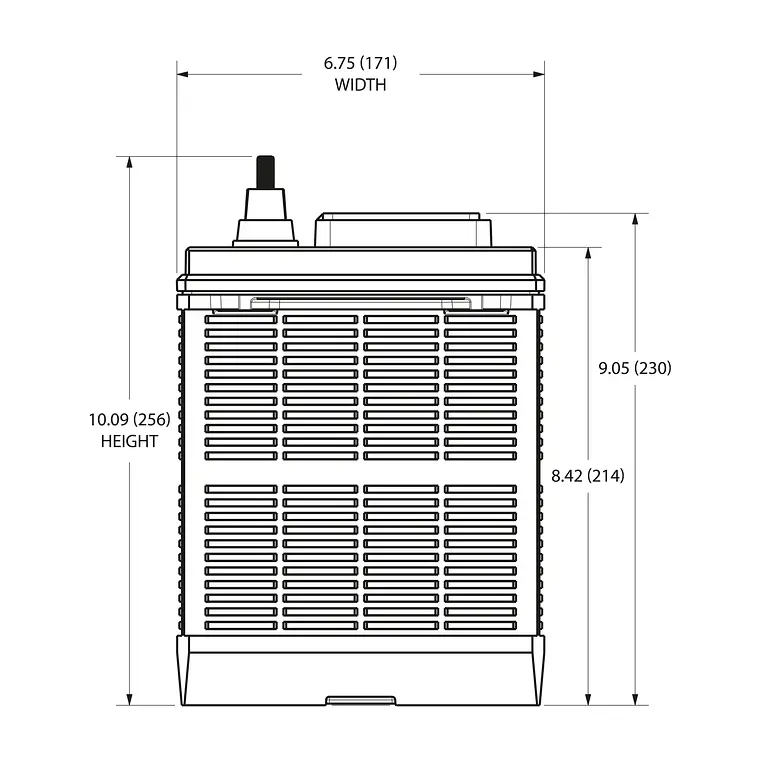 30XHS Batería Trojan Ciclo Profundo 12V - 130Ah 4