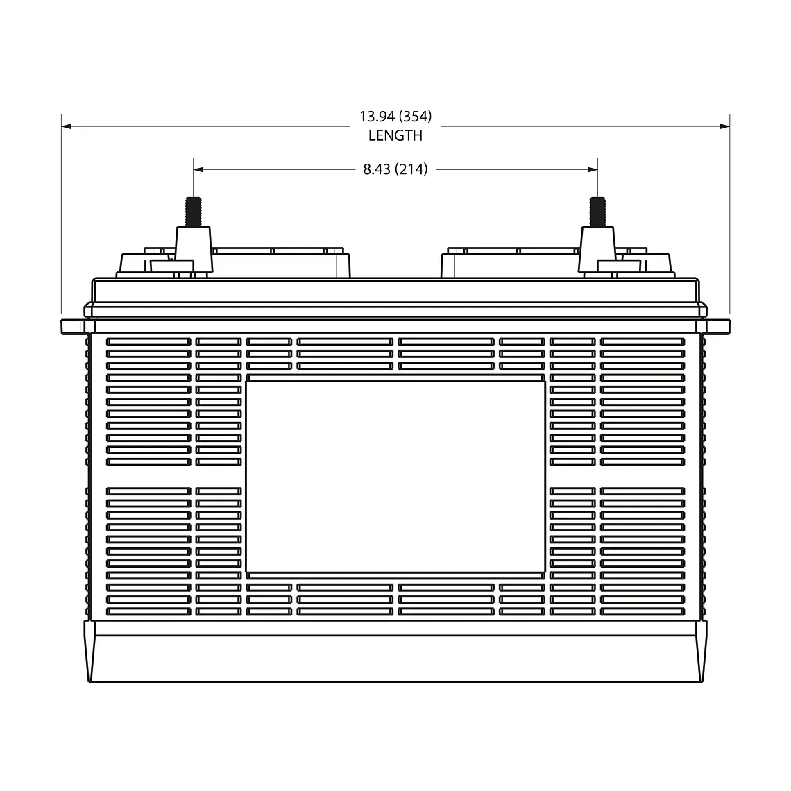30XHS Batería Trojan Ciclo Profundo 12V - 130Ah 6