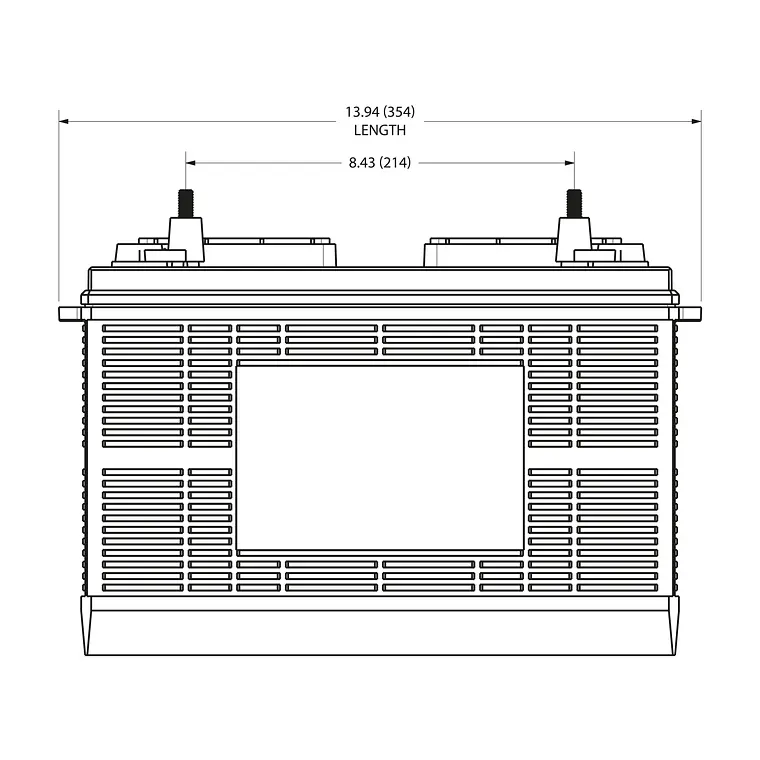 30XHS Batería Trojan Ciclo Profundo 12V - 130Ah 6