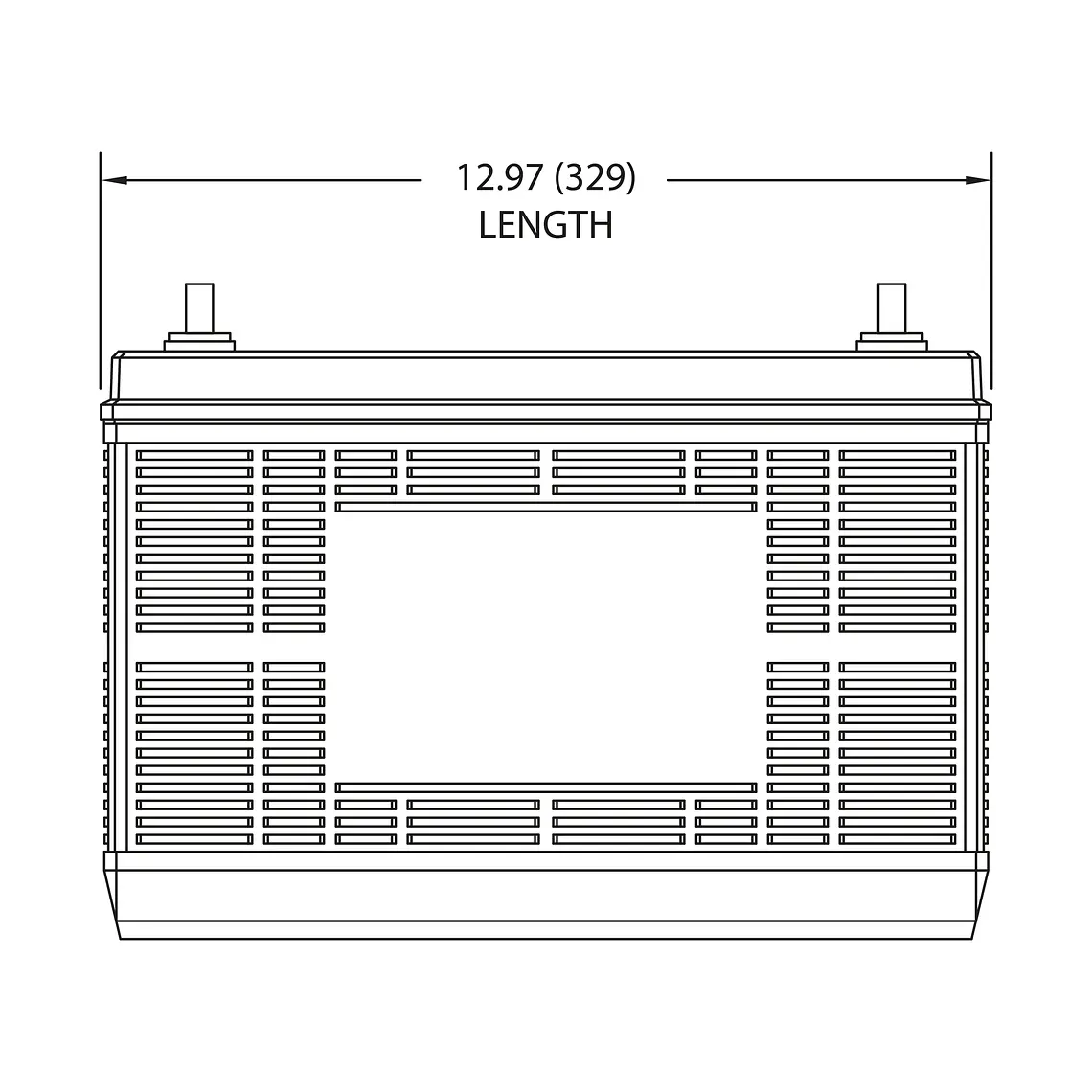 31XHS Batería Trojan Ciclo Profundo  12V - 130Ah 6