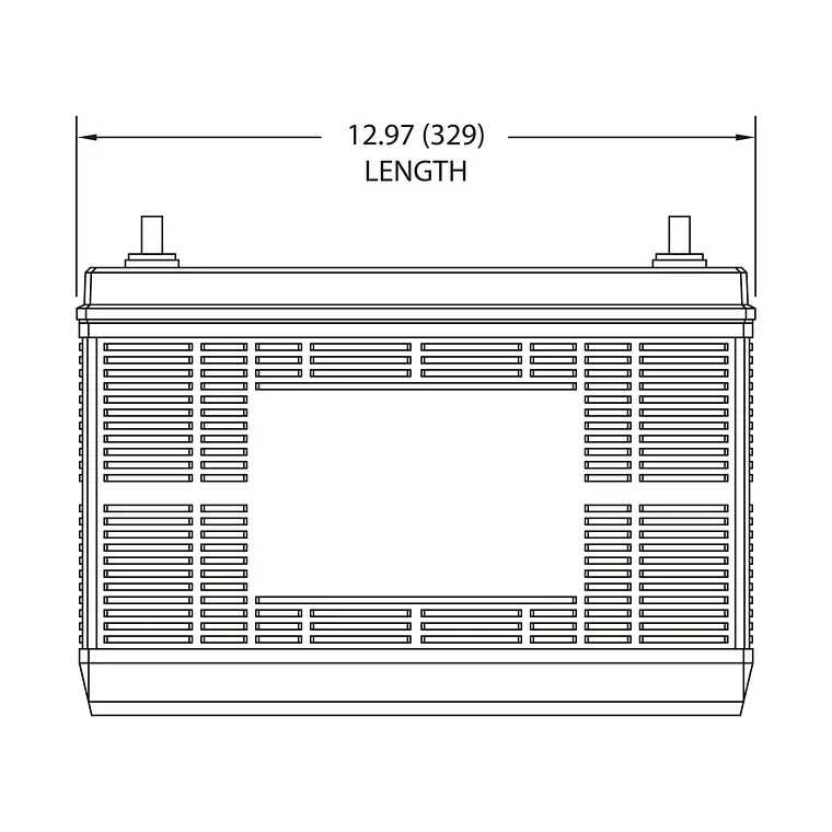 31XHS Batería Trojan Ciclo Profundo  12V - 130Ah 6