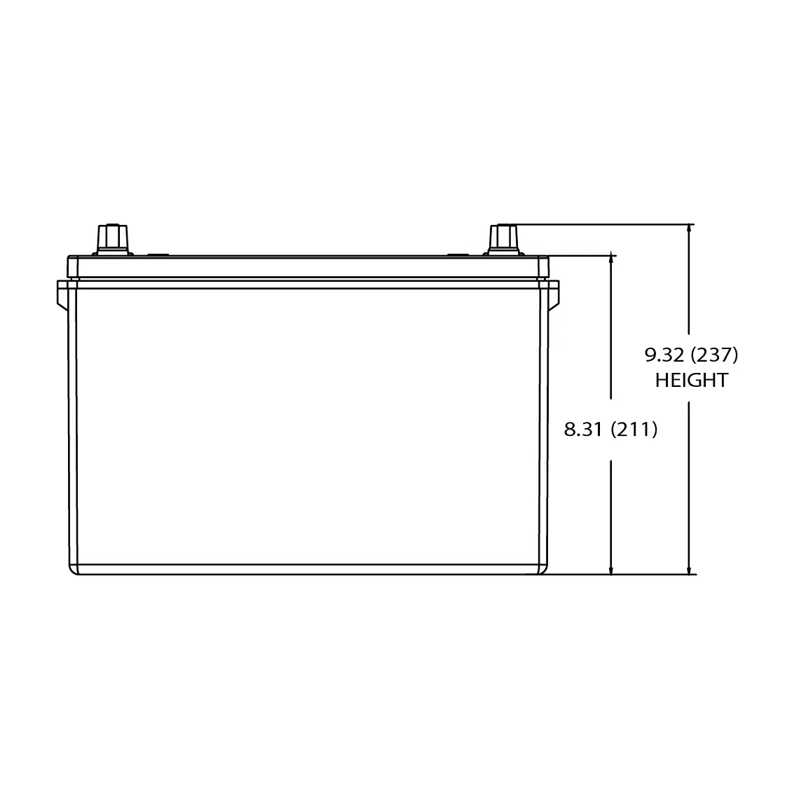 27-AES Batería Trojan AGM Motive 12V - 89Ah 6