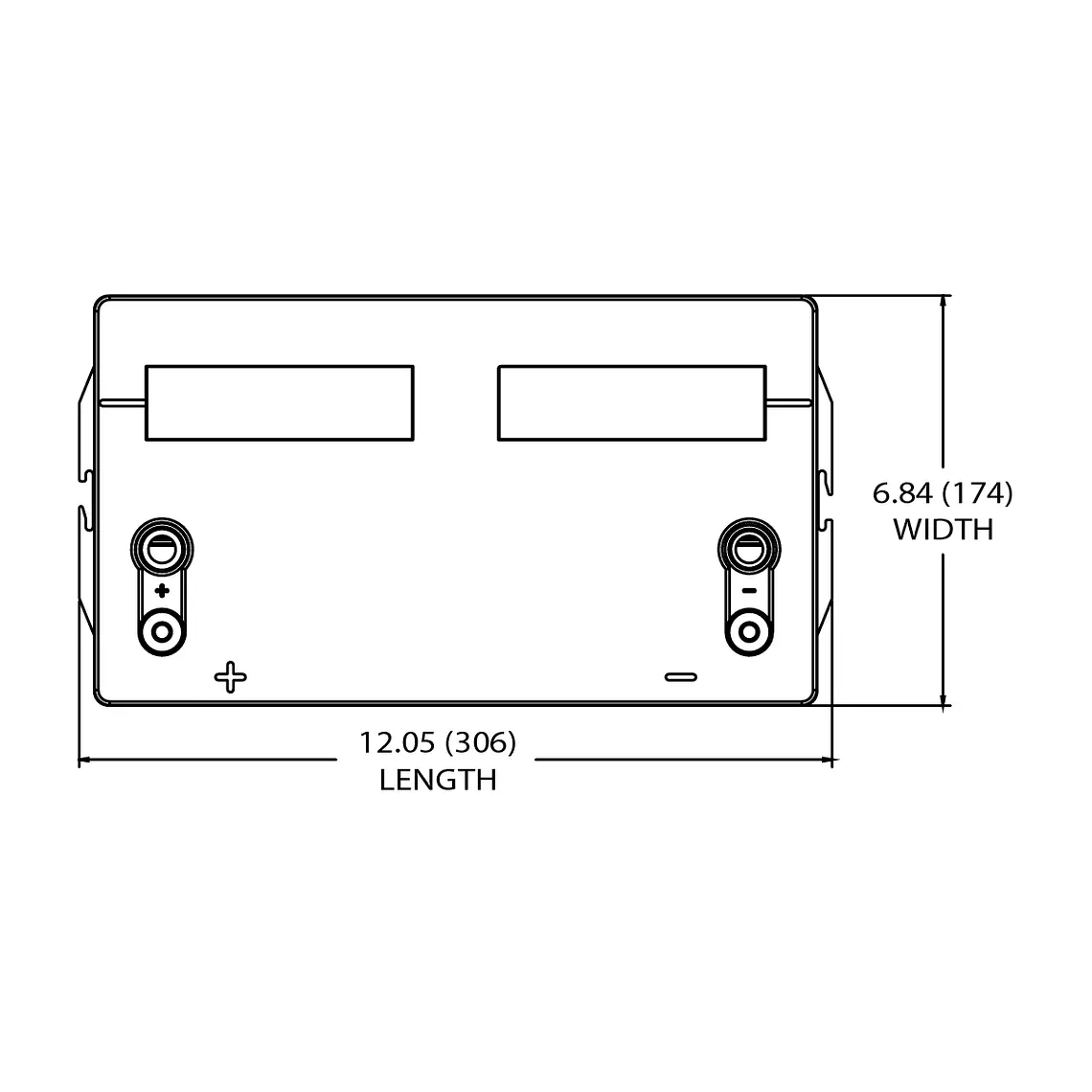 27-AES Batería Trojan AGM Motive 12V - 89Ah 7