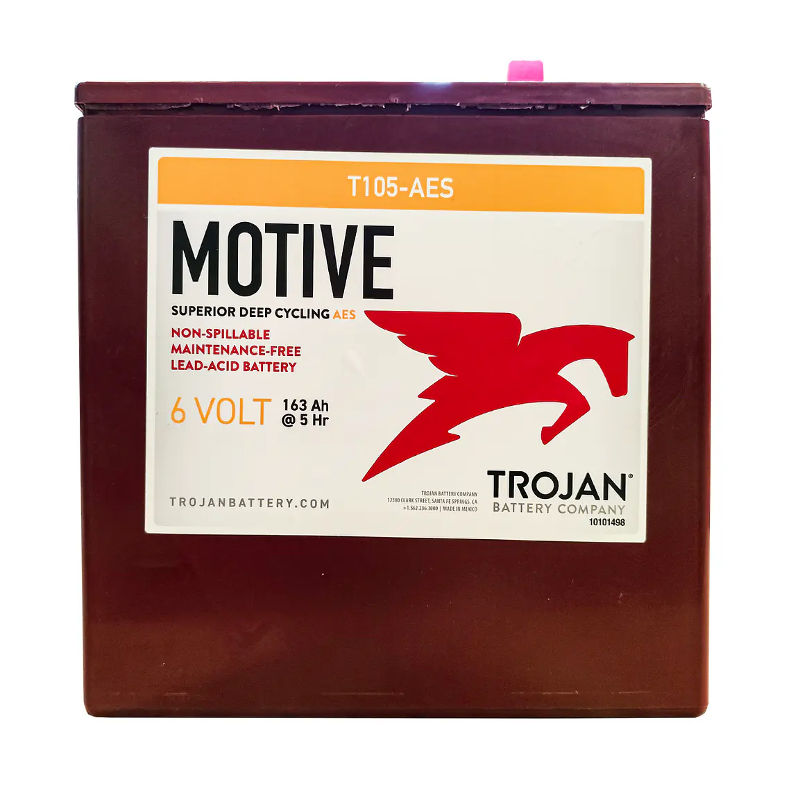 T105-AES Batería Trojan AGM Motive 6V - 207Ah 4