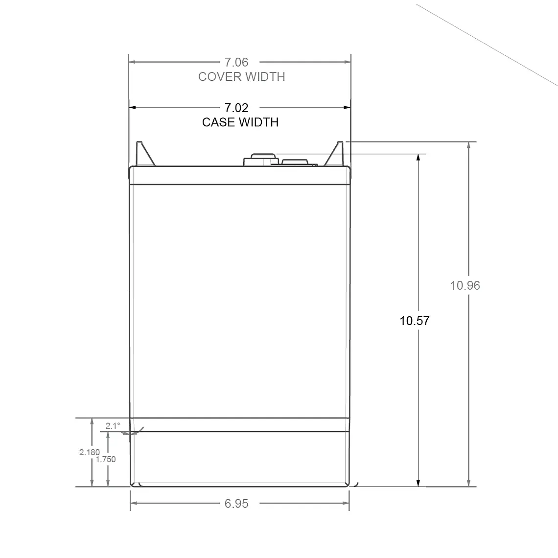 T1275-AES Batería Trojan AGM Motive Sellada 12V - 130Ah 5