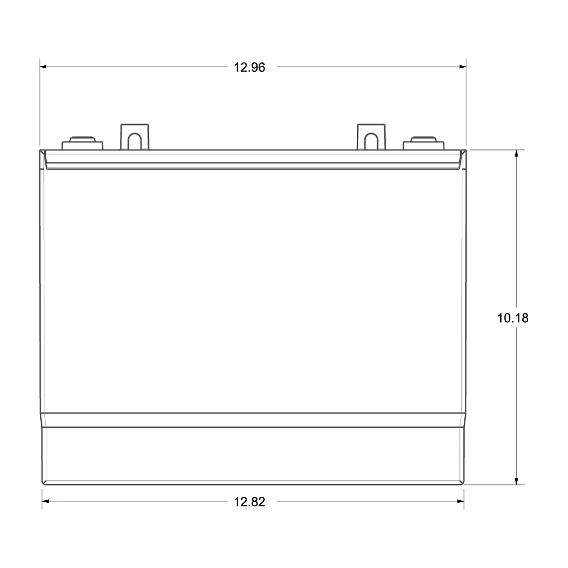 T1275-AES Batería Trojan AGM Motive Sellada 12V - 130Ah 6