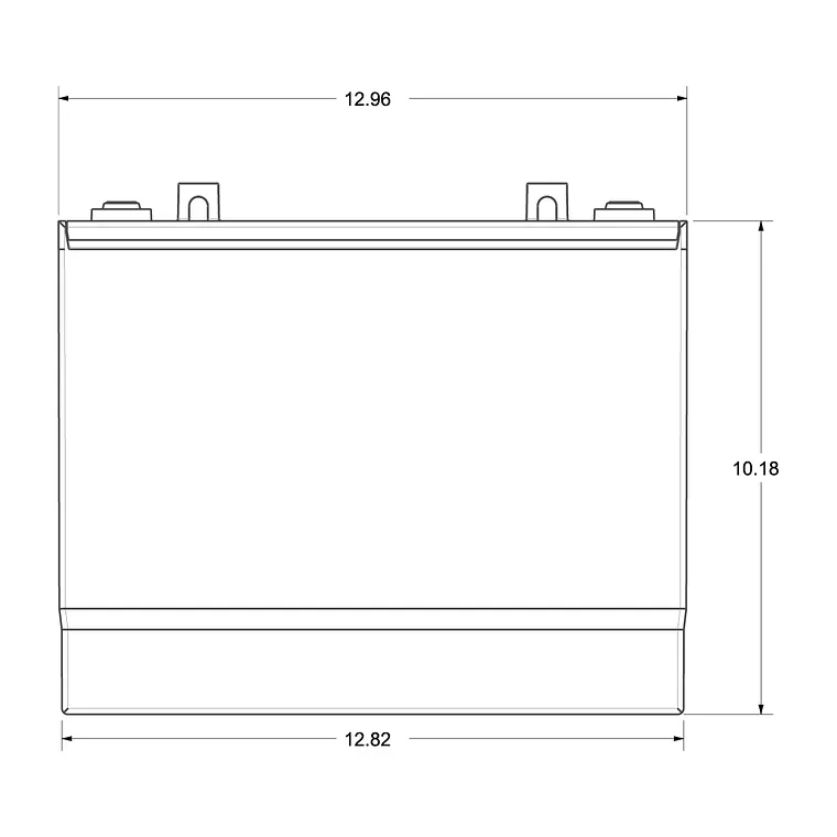 T1275-AES Batería Trojan AGM Motive Sellada 12V - 130Ah 6