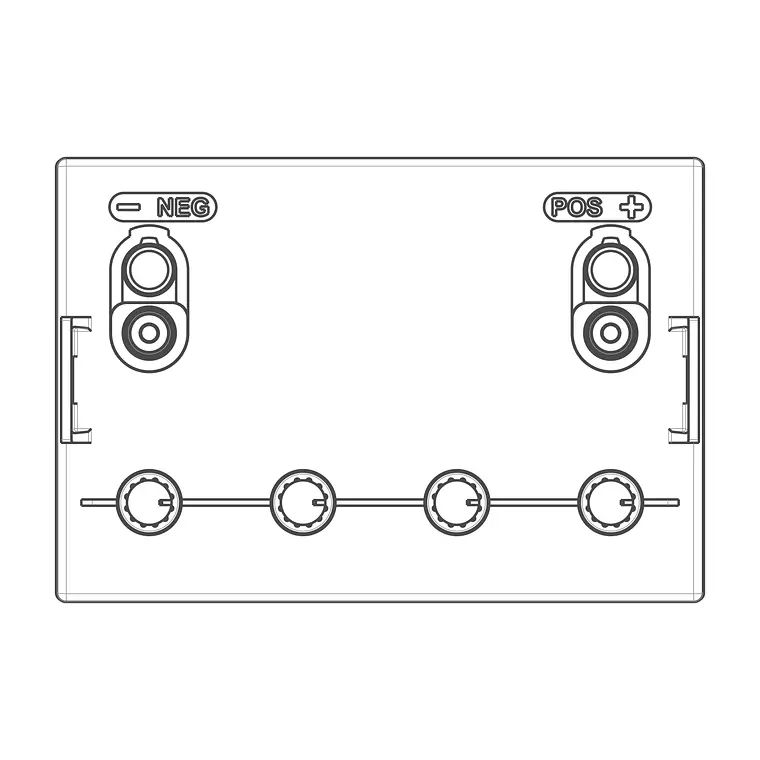 T875-AES Batería Trojan AGM Motive Sellada 8V - 158Ah 4