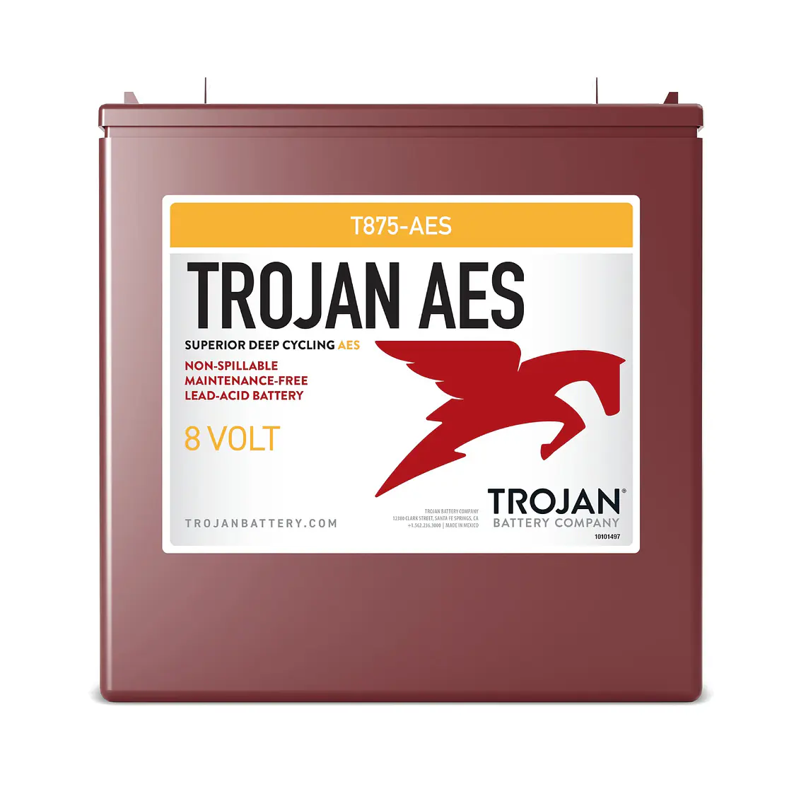 T875-AES Batería Trojan AGM Motive Sellada 8V - 158Ah 1
