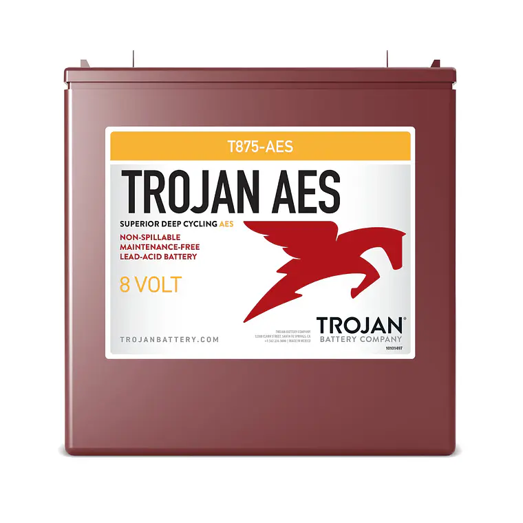 T875-AES Batería Trojan AGM Motive Sellada 8V - 158Ah 1
